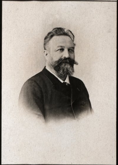 Portrait of Edouard Colonne by French Photographer